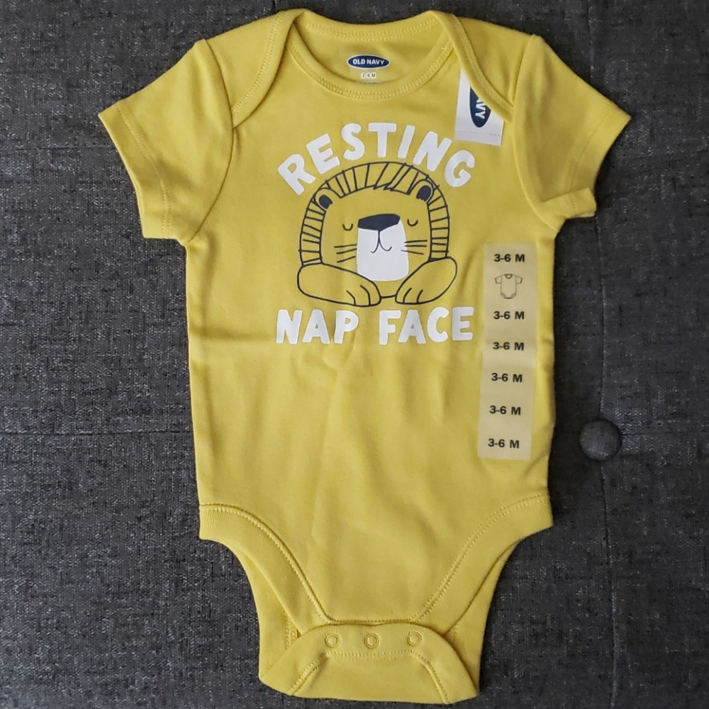 Yellow Baby Onesie